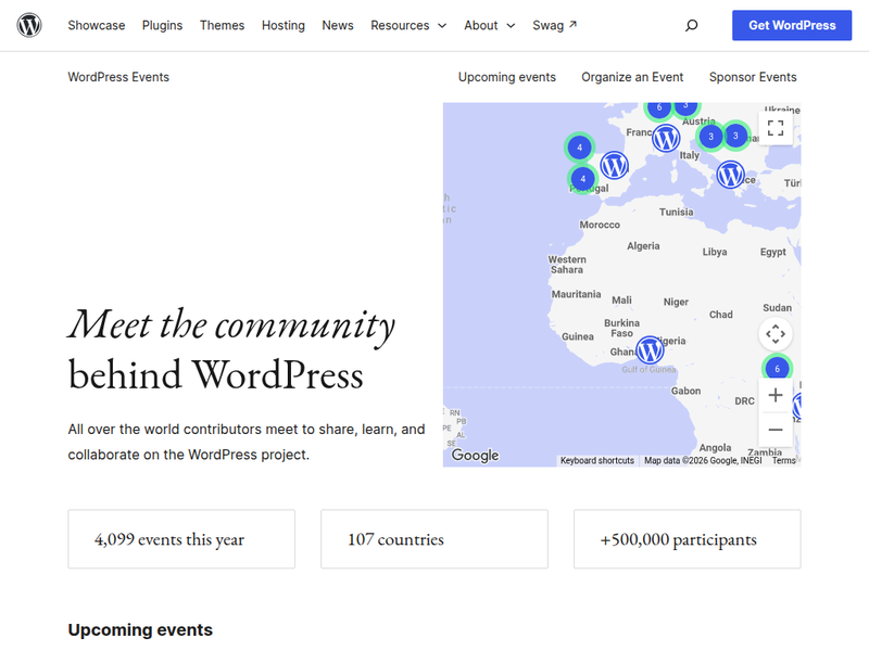 WordPress Events-站点缩略图