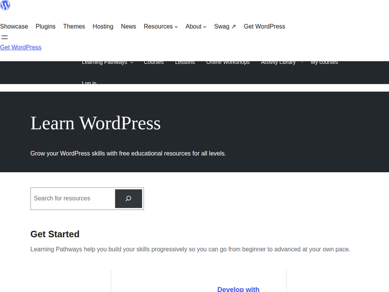 Learn WordPress - There's always more to learn | Learn WordPress-站点缩略图